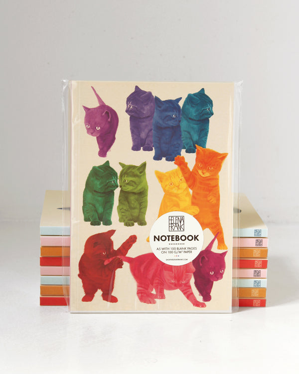 Rainbow Kitten notesbog