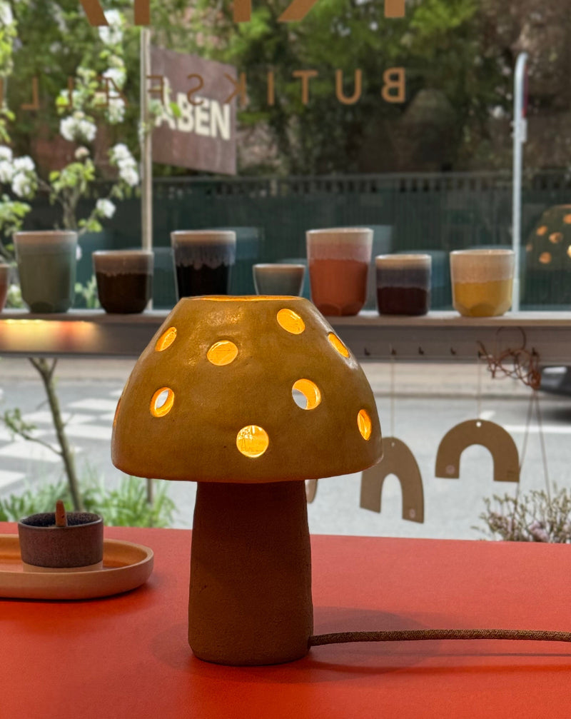 Bordlampe - svamp
