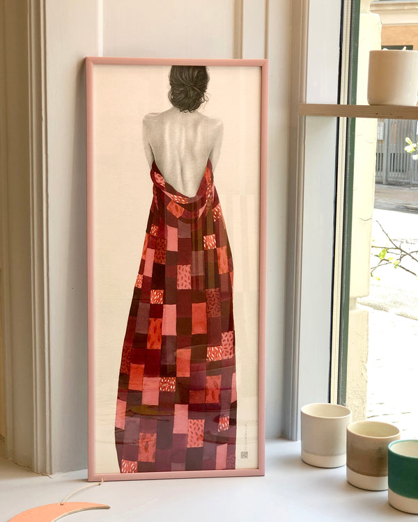 Helena Frank Patchwork red