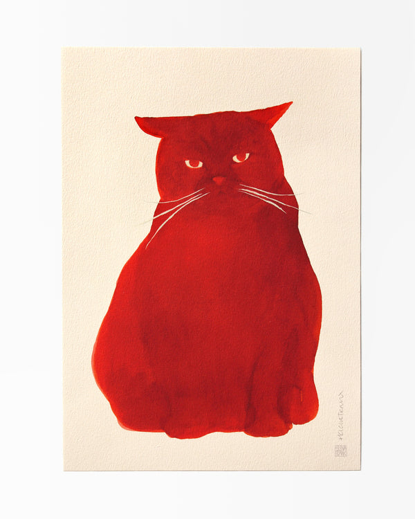 FAT CAT artprint